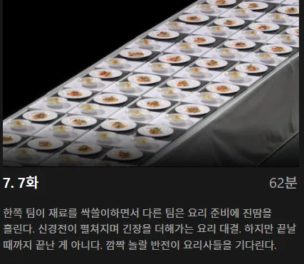 흑백요리사 식당 공개시간 출연진