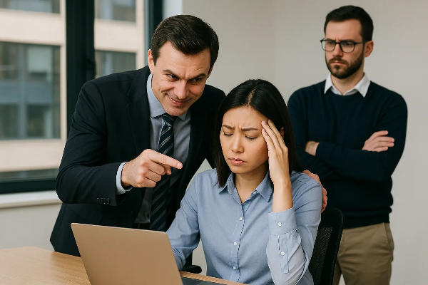 직장 내 나르시시스트의 조종 기술: 가스라이팅과 인정욕구의 심리학