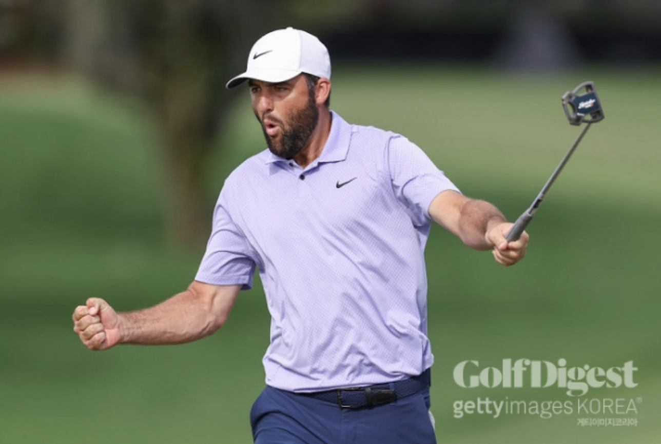 투어챔피언십 3라운드 단독 선두 스코티 셰플러(사진출처.게티이미지코리아)