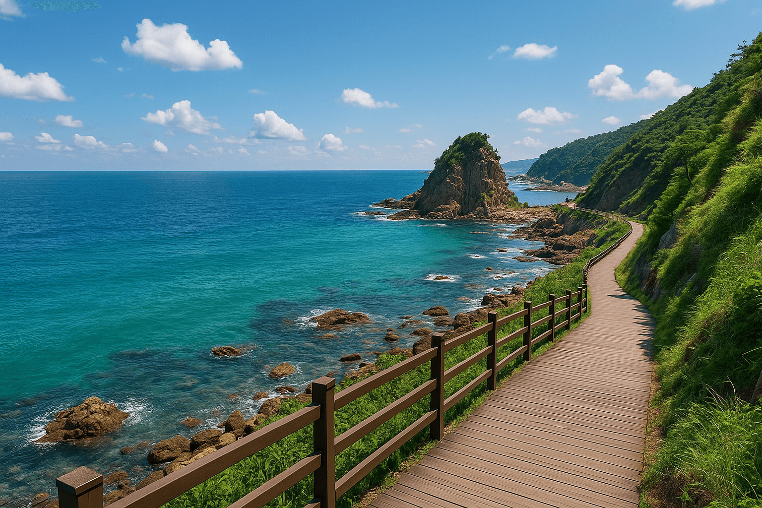 8월 경북 영덕 블루로드 해안길에서 만나는 절경과 힐링 여행 코스