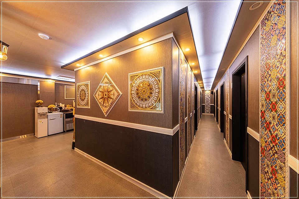 양천 신정동 스웨디시 마사지 루썸 복도