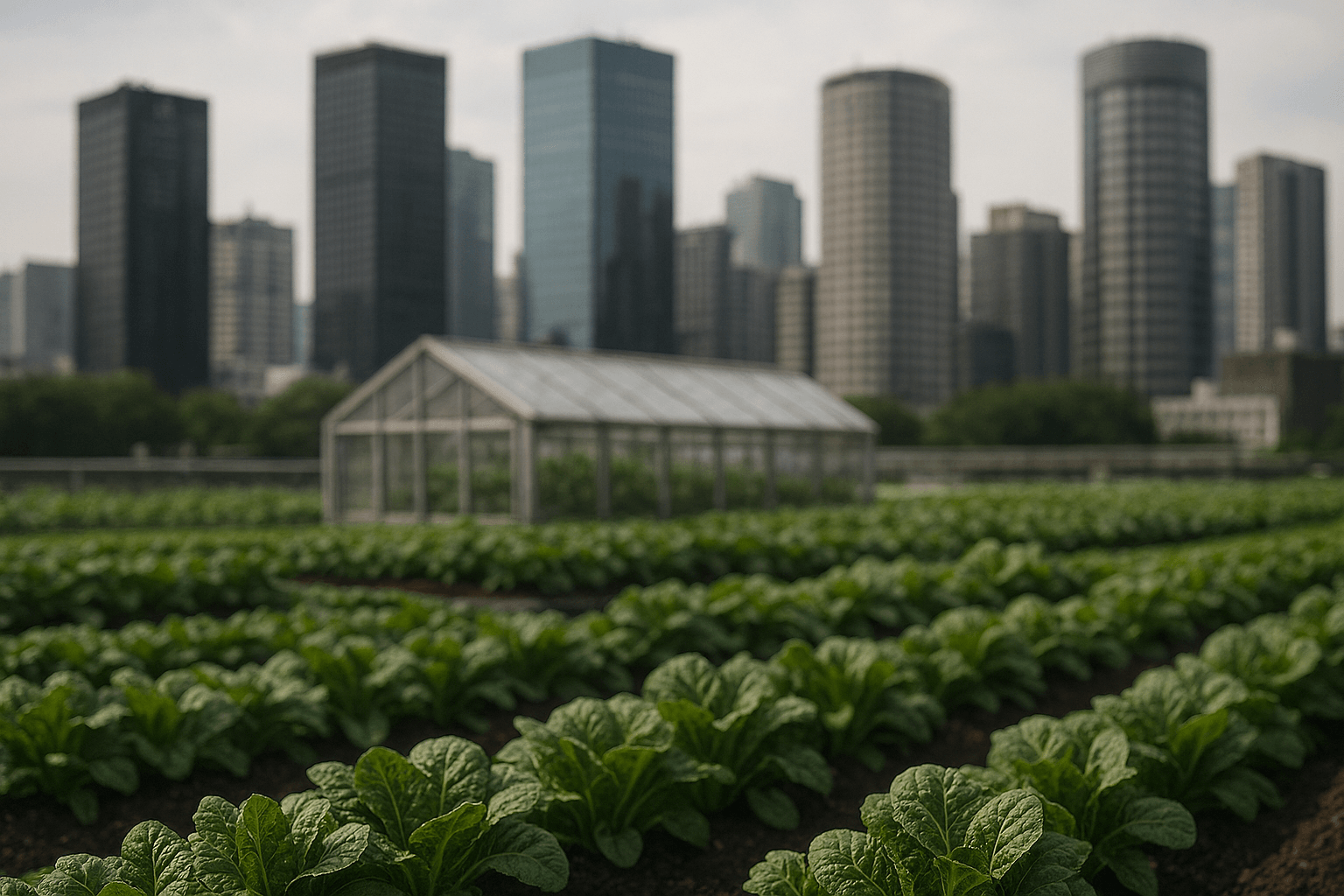 세계 주요 도시의 스마트 도시농업 전략 비교