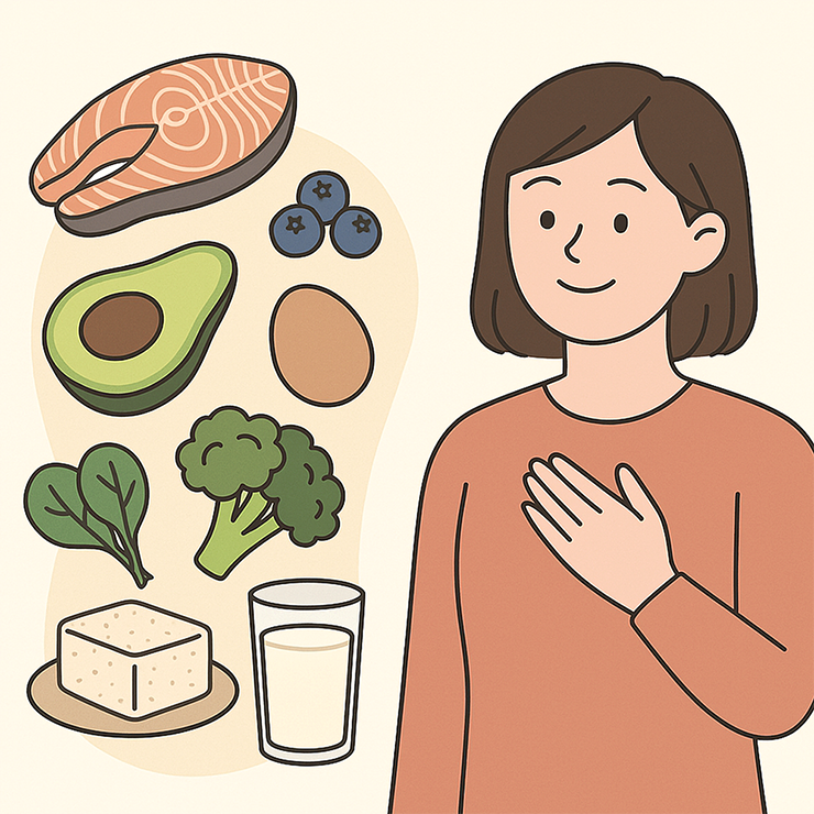 임신을 돕는 여성 호르몬 음식 가이드