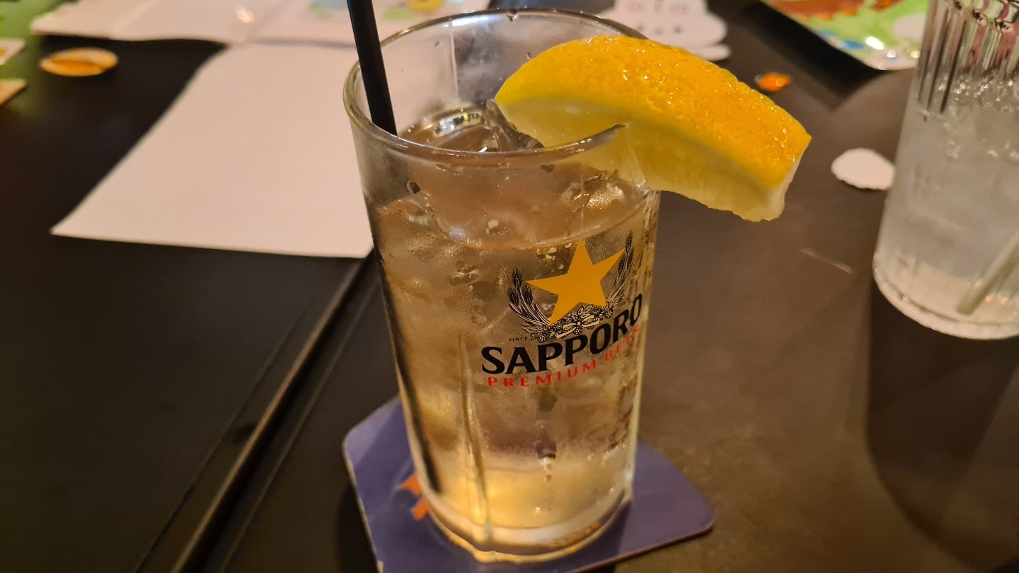 얼그레이 하이볼 위스키