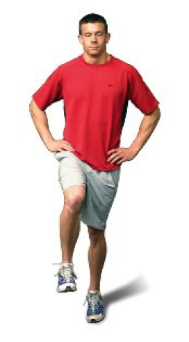 노화예방 눈감고 외발로 서기