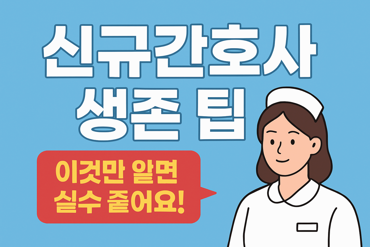 신규 간호사가 가장 많이 하는 실수 TOP 11과 실무에서 바로 쓰는 예방법