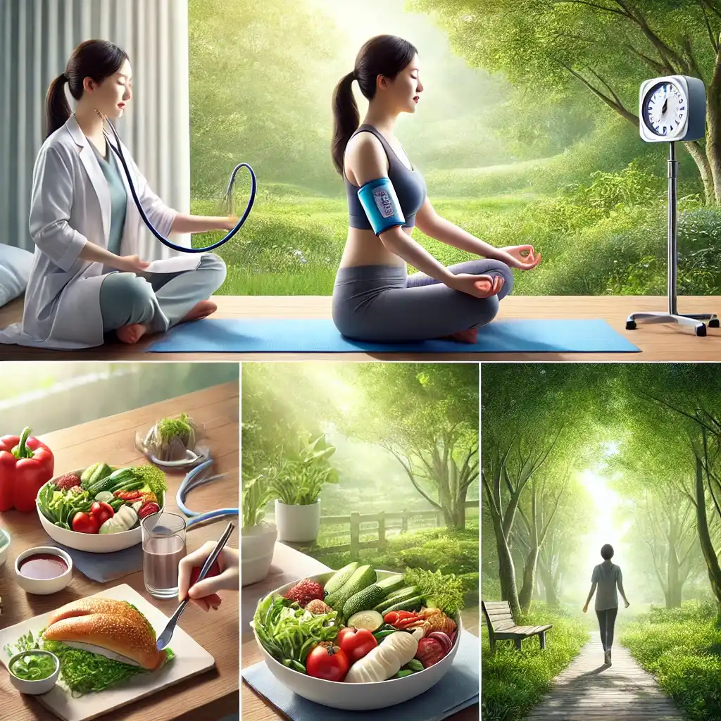 고혈압 낮추는 방법 의사 상담 습관 변화