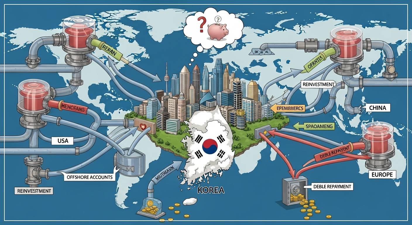 글로벌에서 번 이익은 왜 국내로 돌아오지 않는가? : 코시팅(KST)