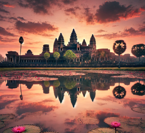 캄보디아와 라오스 영화 촬영지