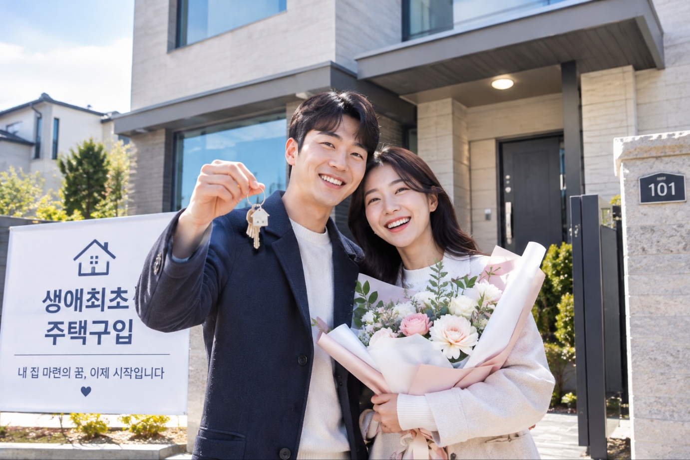 생애 최초 입주 할 아파트