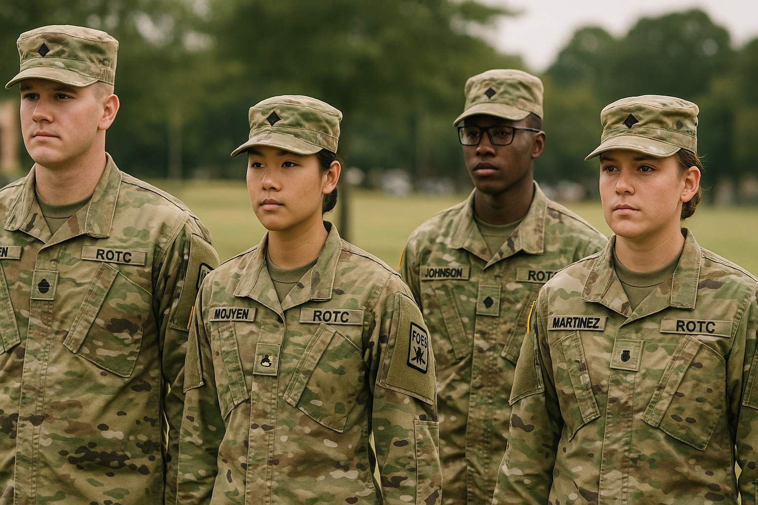 ROTC 군인들