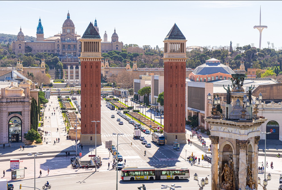 바르셀로나 도시 모습 사진