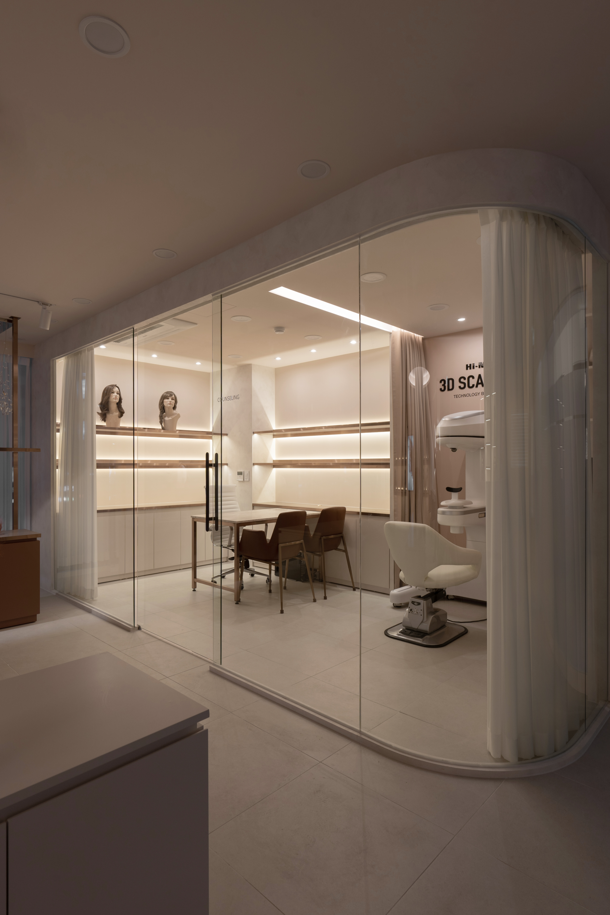 하이모레이디 종로점 3D 스캐너실