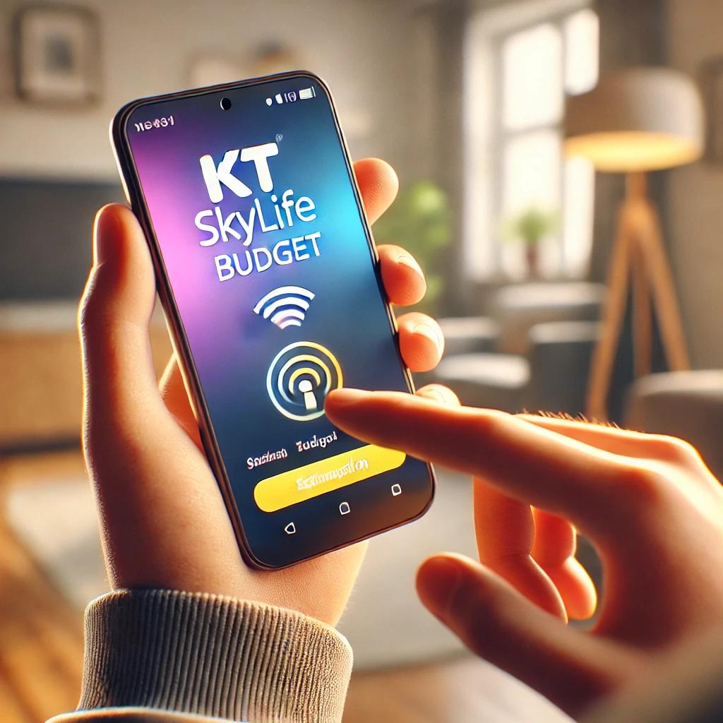 kt 스카이라이프 알뜰폰 개통하는법