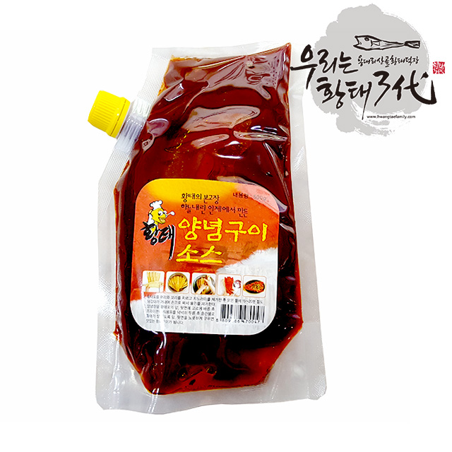 황태양념구이소스 500g_산골황태3대식당