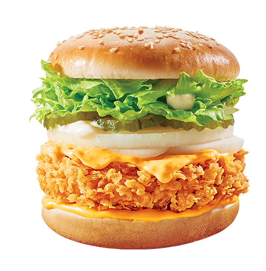 맘스터치 딥 치즈버거