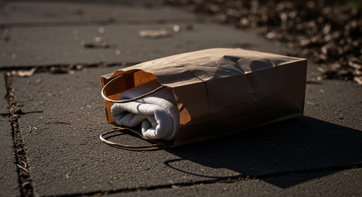 종이봉투 신생아 유기