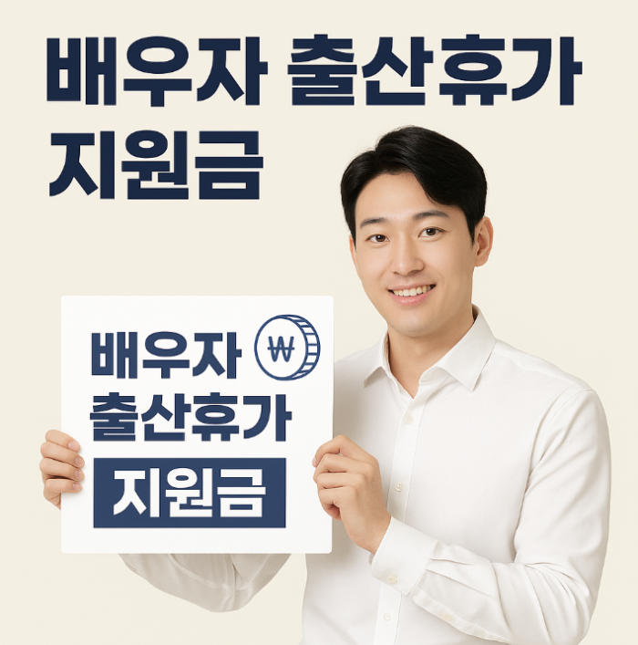 배우자 출산휴가 지원금 신청하기