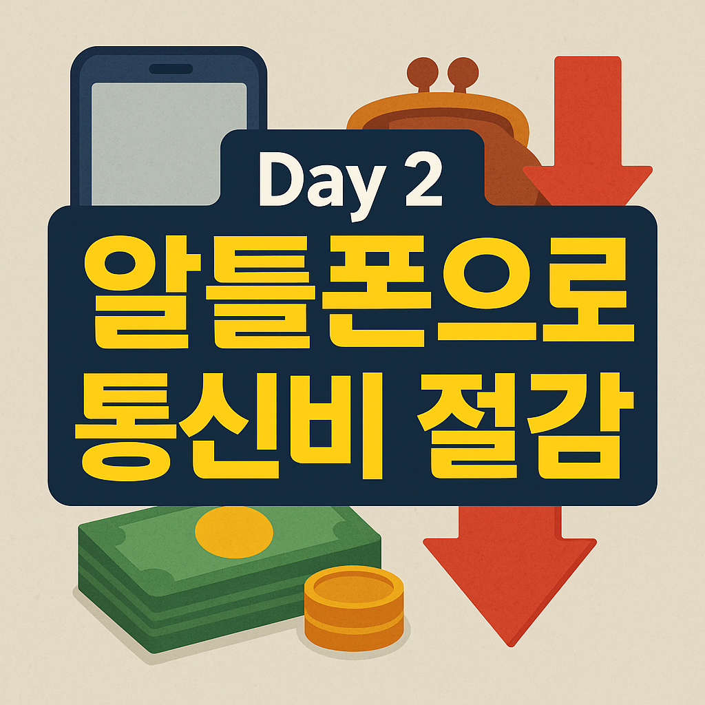 알뜰폰으로 통신비 절감