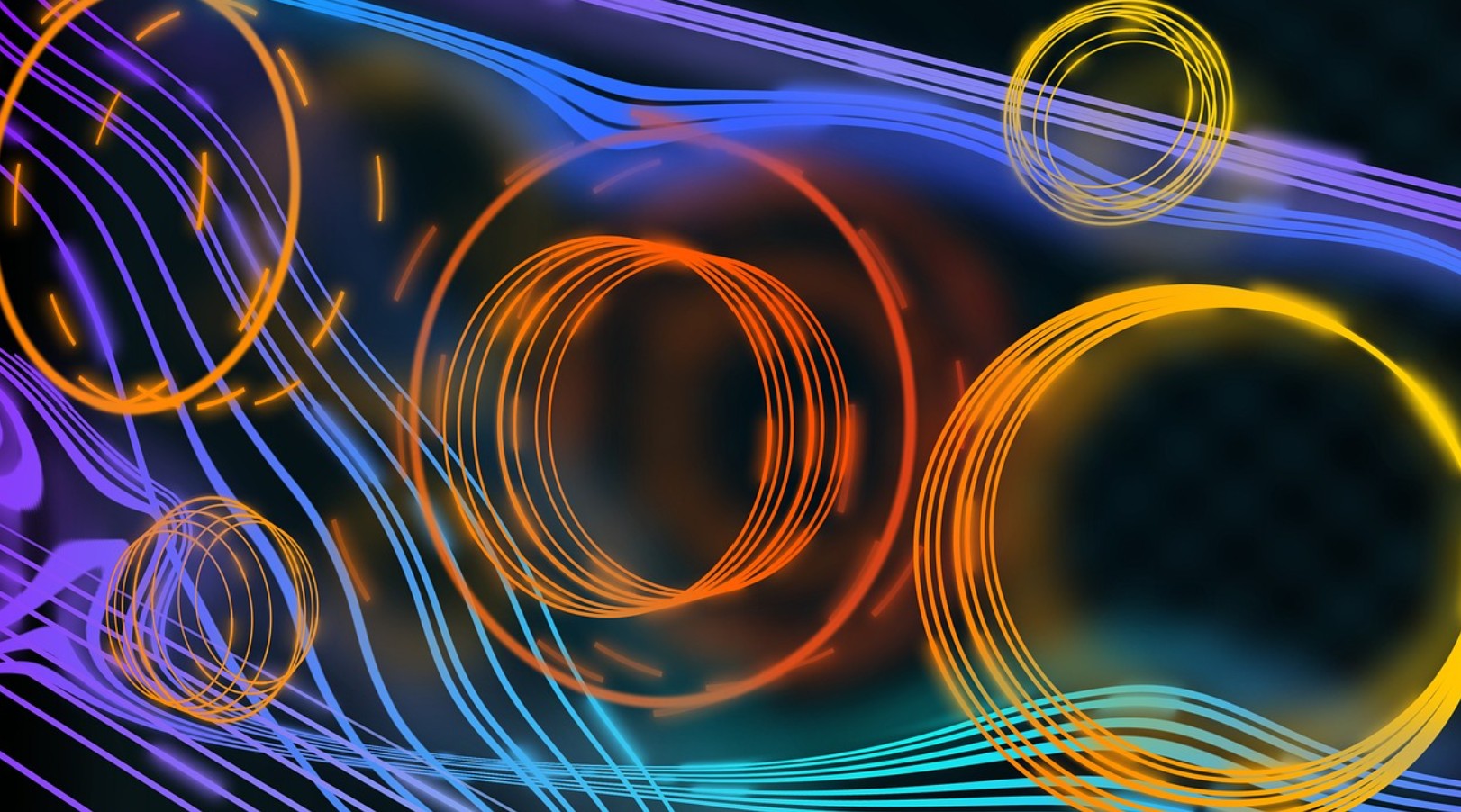 홀로그램을 활용한 배경