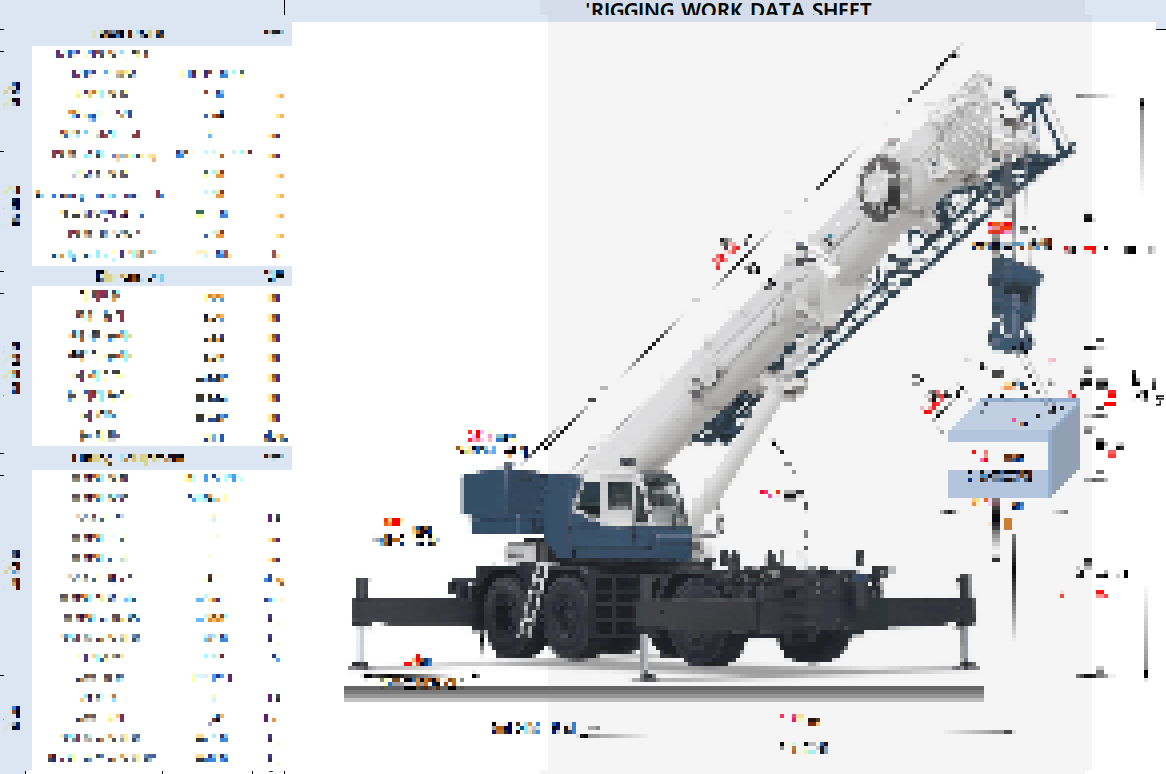 중량물계획서 (RIGGING PLAN)