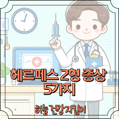 헤르페스 2형 증상 5가지