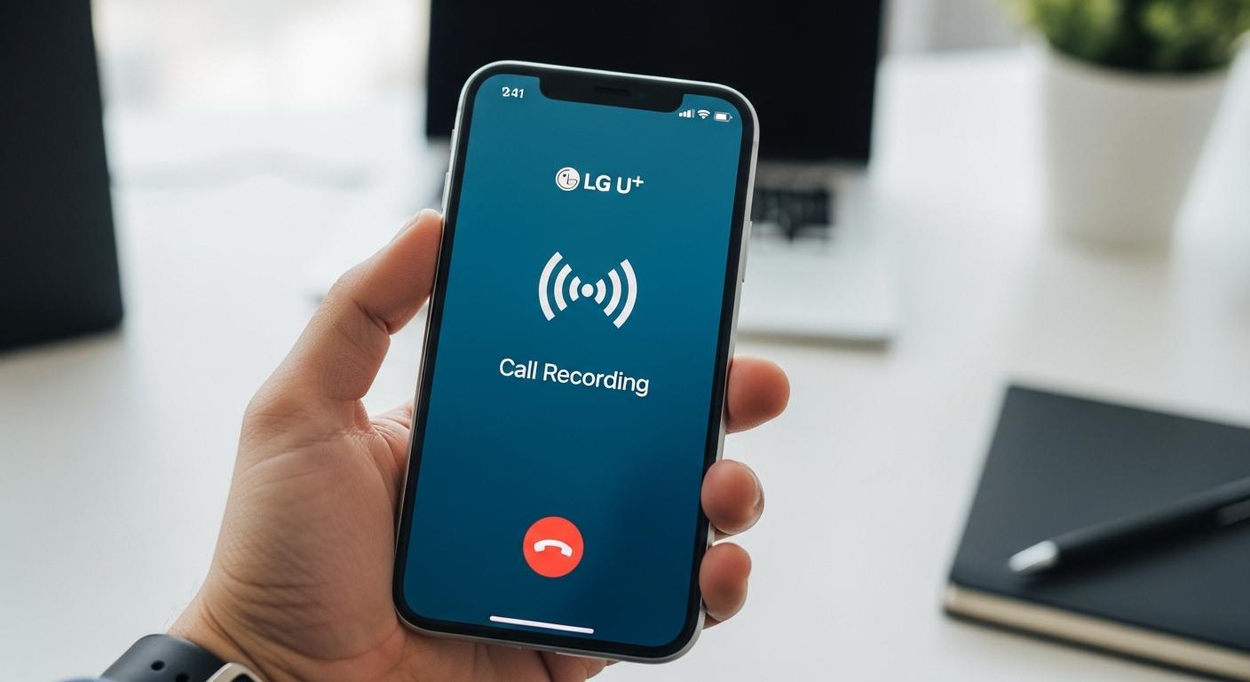 아이폰 통화녹음 lg u+