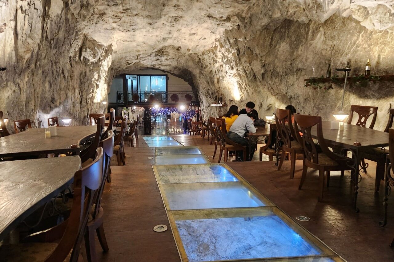 6시내고향 문경 동굴식당 카페 위치 예약 까브