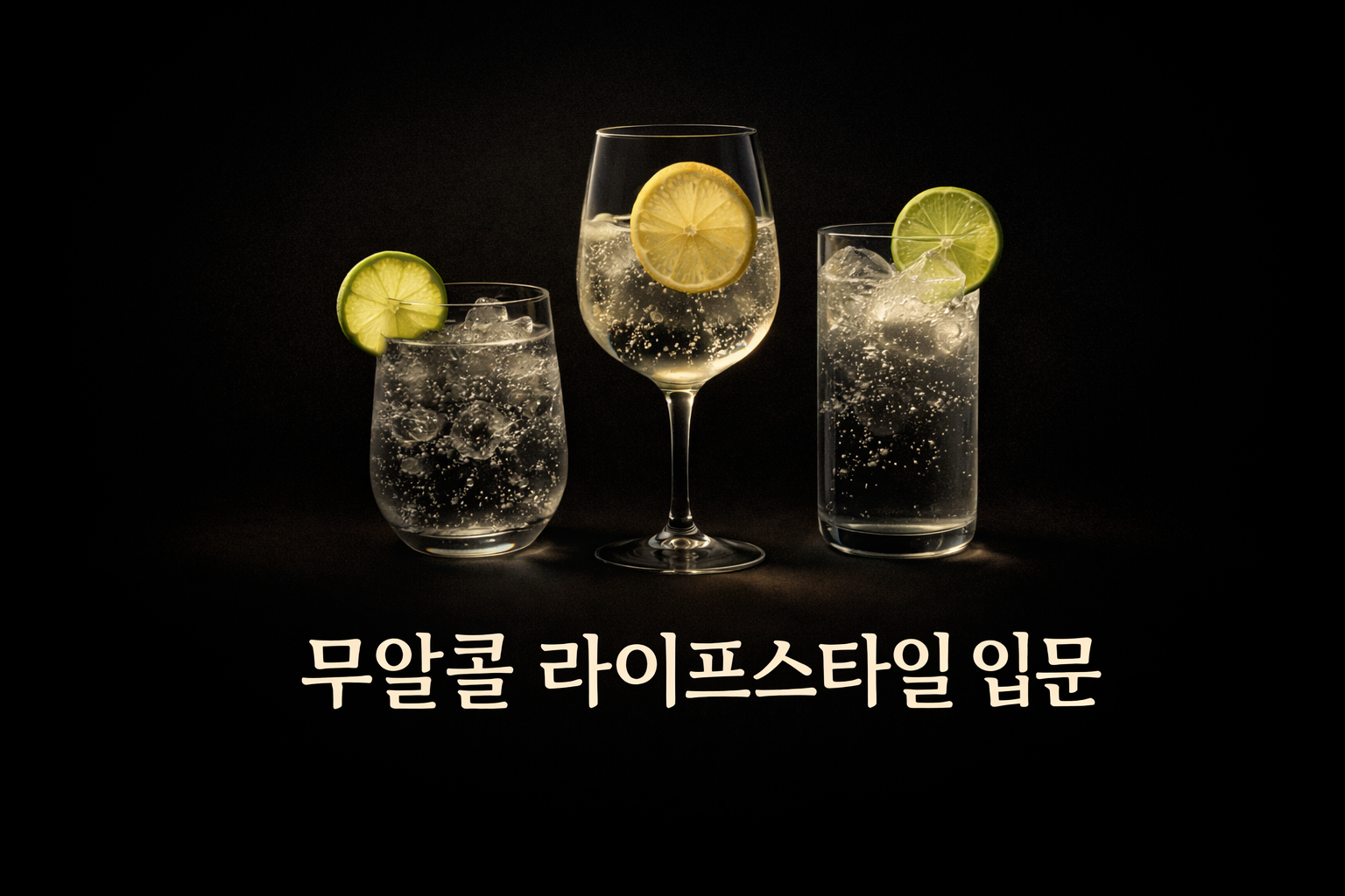 무알콜 라이프스타일 입문 제로 음료 홈파티 페어링 가이드