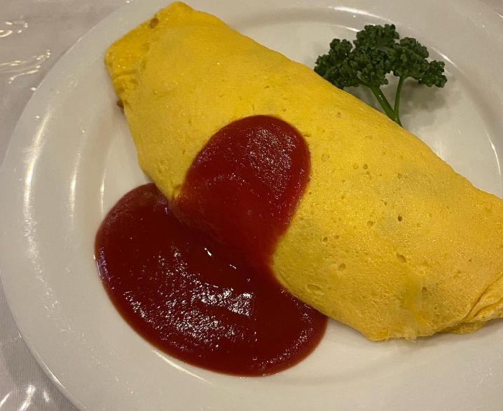 한일정상회담 윤석열 기시다 긴자 렌가테이 오므라이스 돈까스