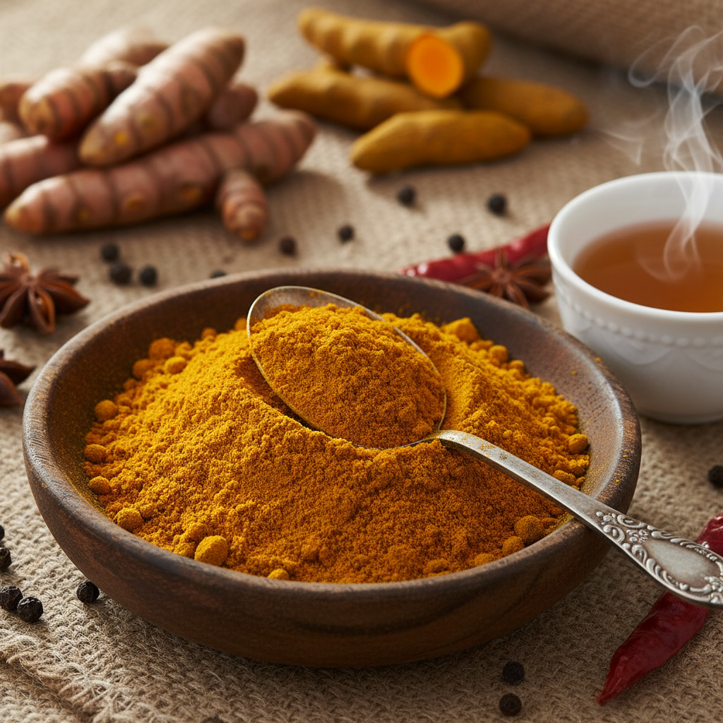 강황가루 먹는 법