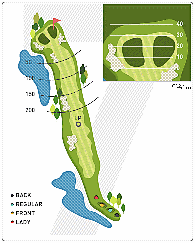천안상록CC 남 코스 7번 홀