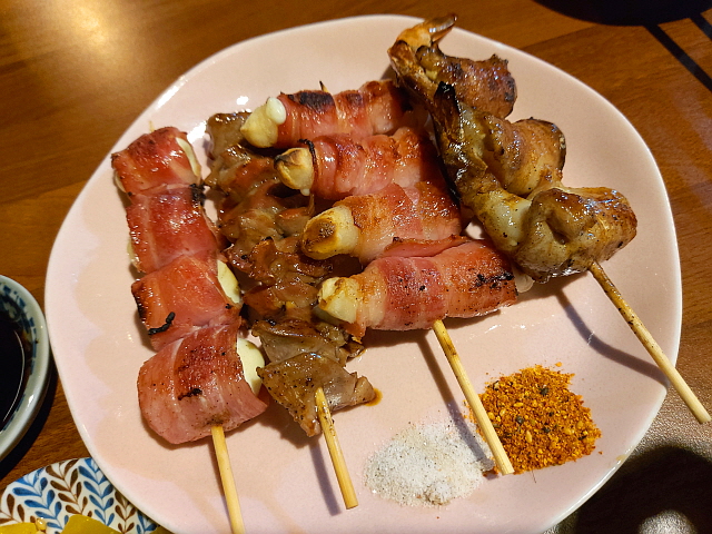 베이컨 꼬치