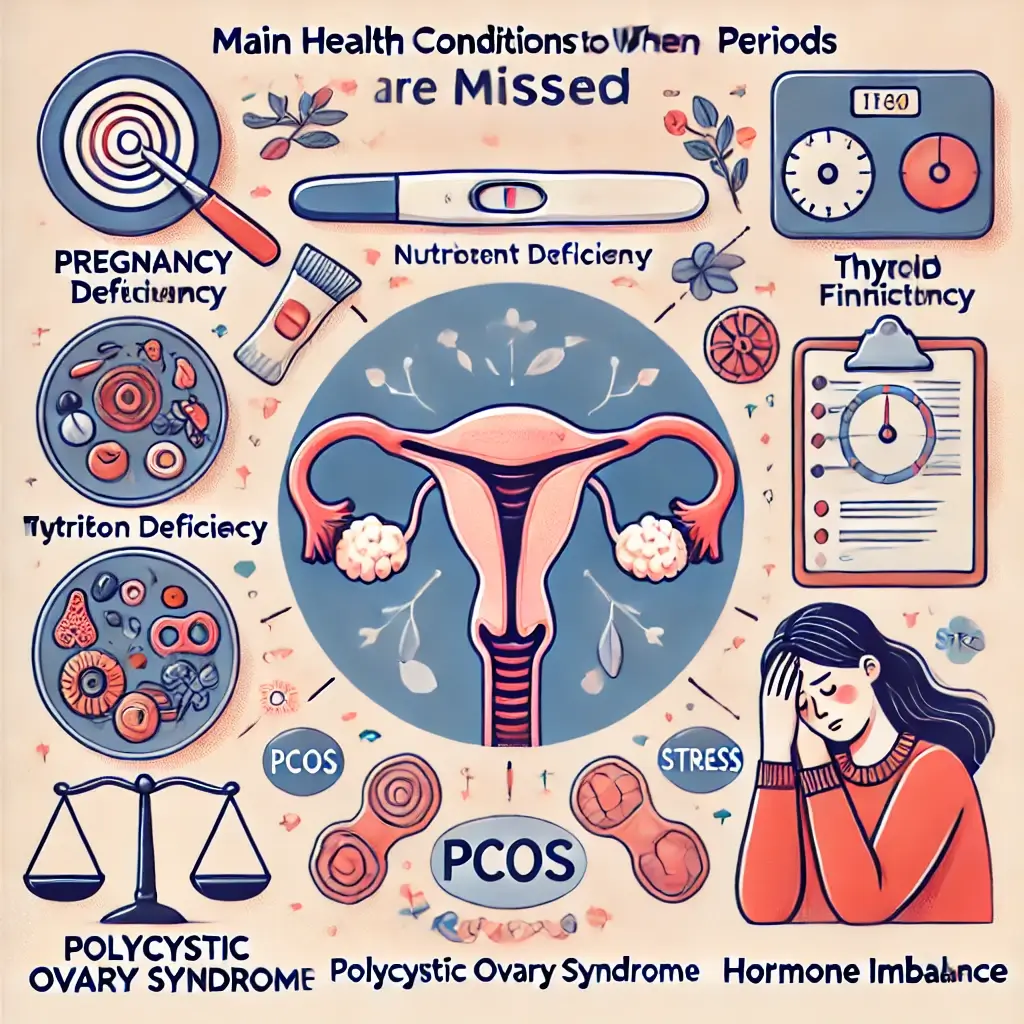 생리 안 할 때 확인해야 할 건강 상태