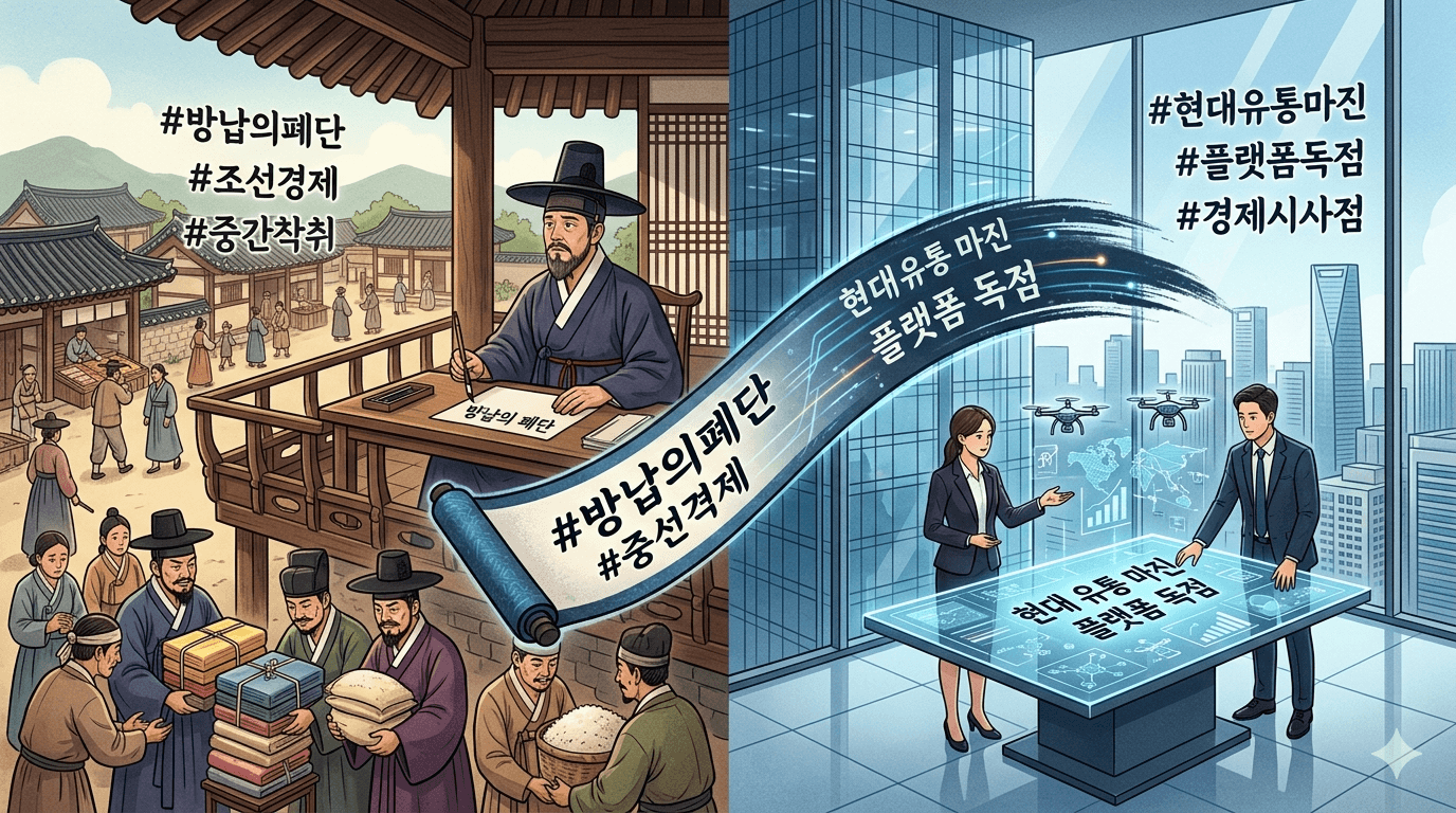 조선의 방납 폐단과 현대의 유통 마진