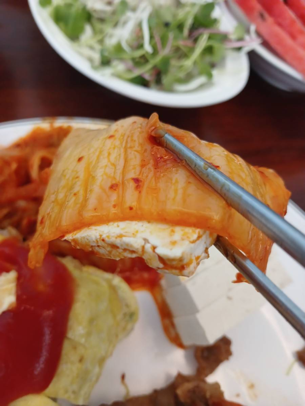 봄봄 두부김치