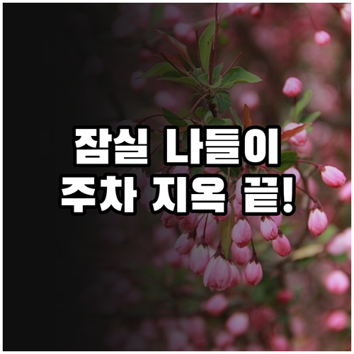 잠실 석촌호수와 올림픽공원 나들이를 ..