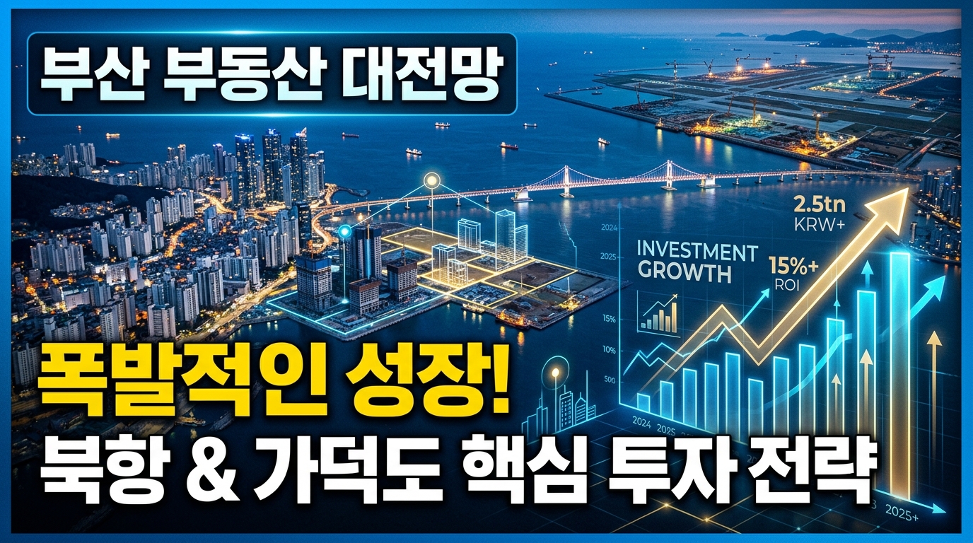 가덕신공항 2026년 하반기 착공 확정, 부산 부동산 투자 시작인가? ❘ 지역별 수익 분석