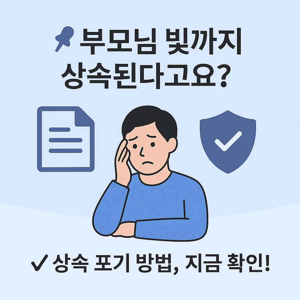 💼 부모님 빚까지 상속된다고요? 상속 포기 방법, 지금 바로 확인하세요 (최신업데이트)