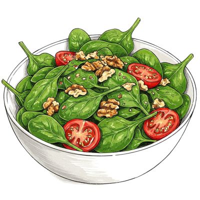 시금치 샐러드