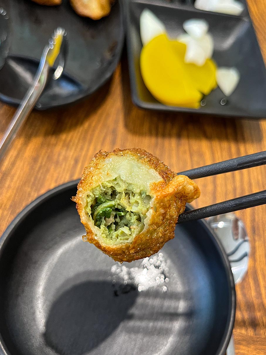 화명동 정짬뽕 군만두