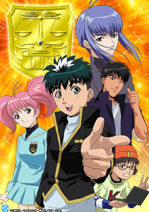 탐정학원Q 등장인물 포스터