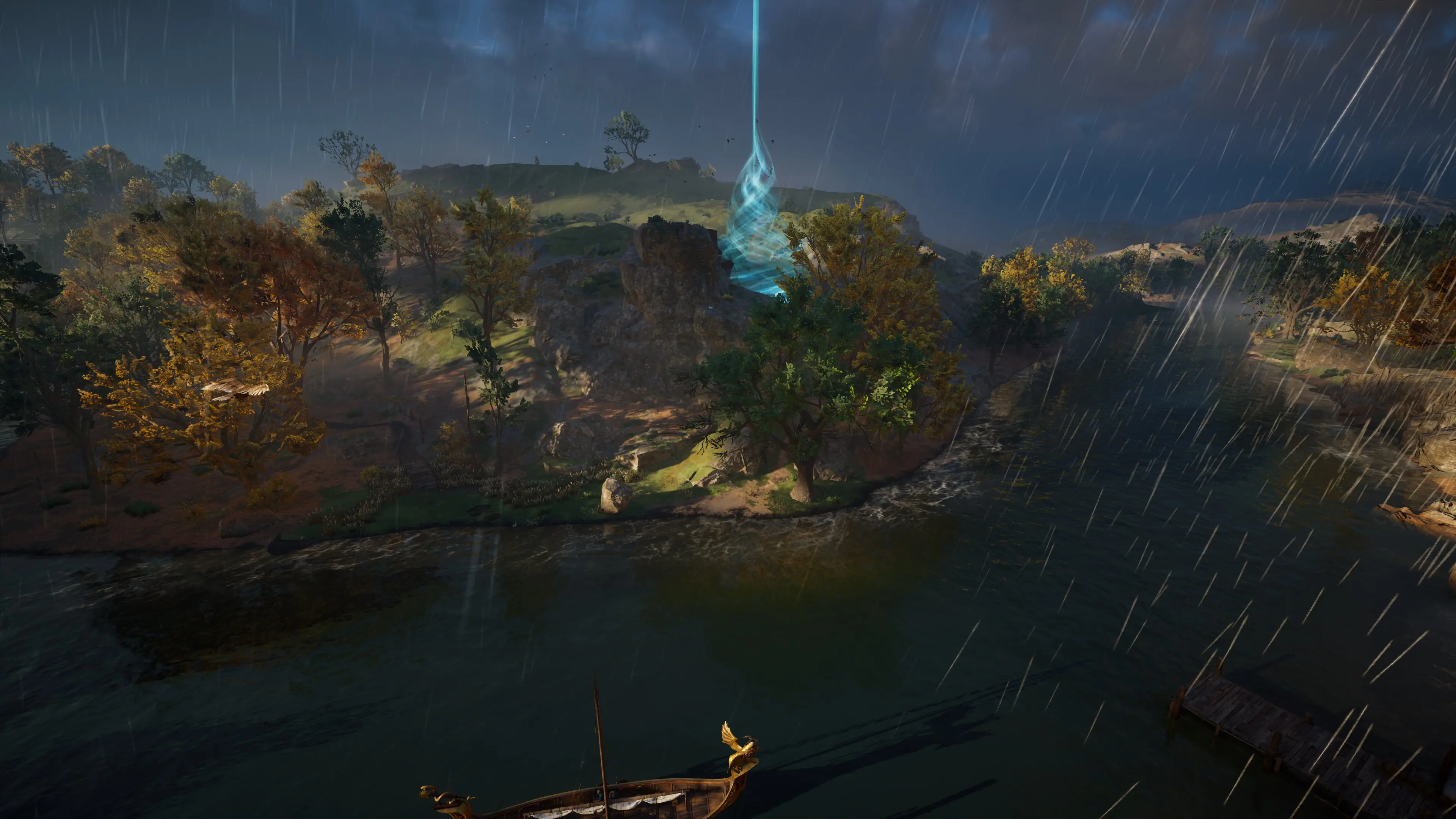 쓰러진 이들의 무덤 위치