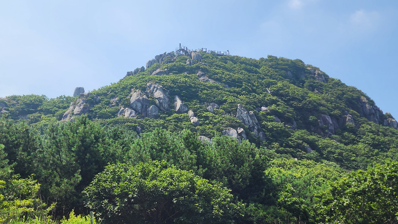 금정산 고당봉