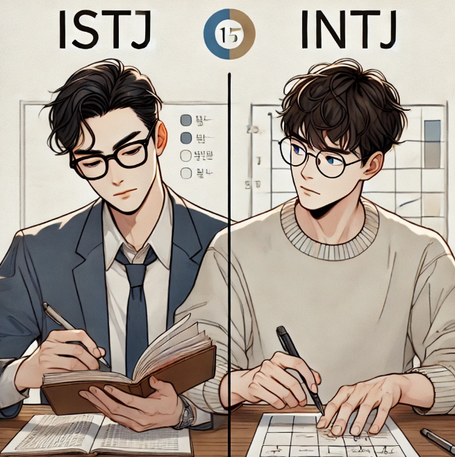 ISTJ유형 INTJ유형