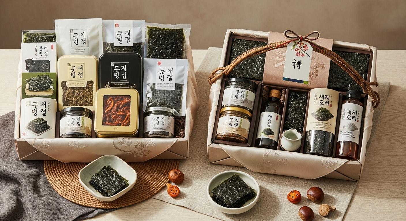 추석 김 선물세트