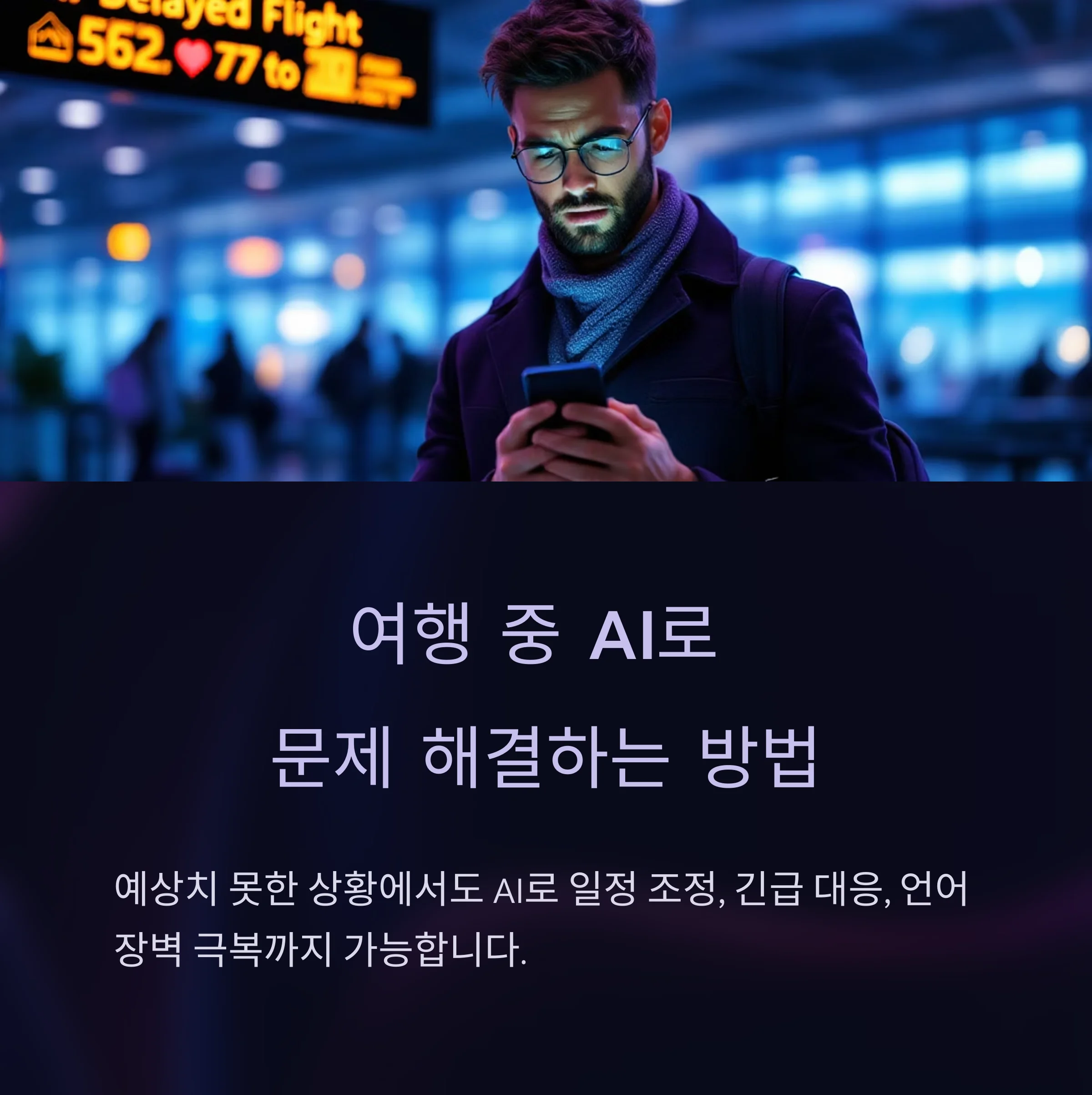 여행 중 AI 활용법: 일정 변경부터 긴급 상황 대처까지