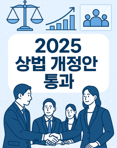 2025년 상법 개정안 통과, 기업과 주주에게 미치는 영향