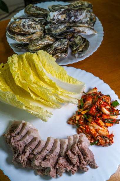 절임배추와수육