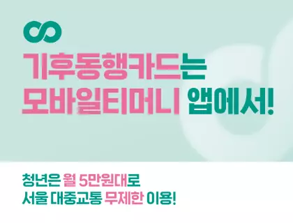 기후동행카드 앱안내